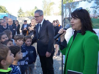 Pose de la première pierre du 3e groupe scolaire 22-06-18 004