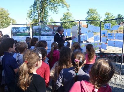 Pose de la première pierre du 3e groupe scolaire 22-06-18 007