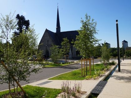 Nouveau parking esthétique et responsable