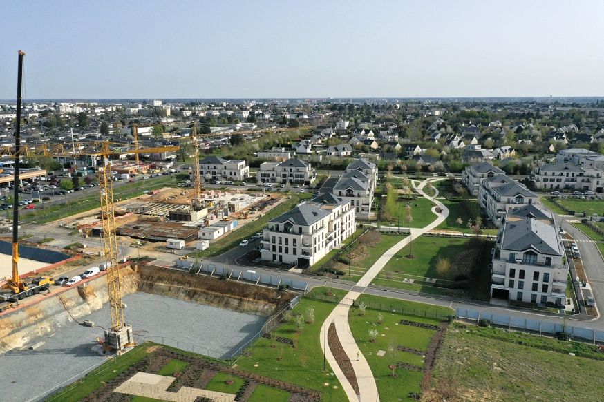 Vue drone Central Parc 002